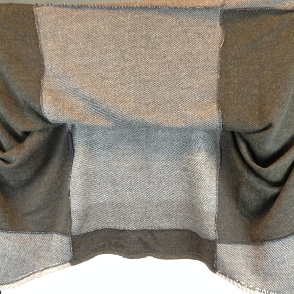 Lavena Brown/Beige Oversize Poncho - Picture 6 of 13